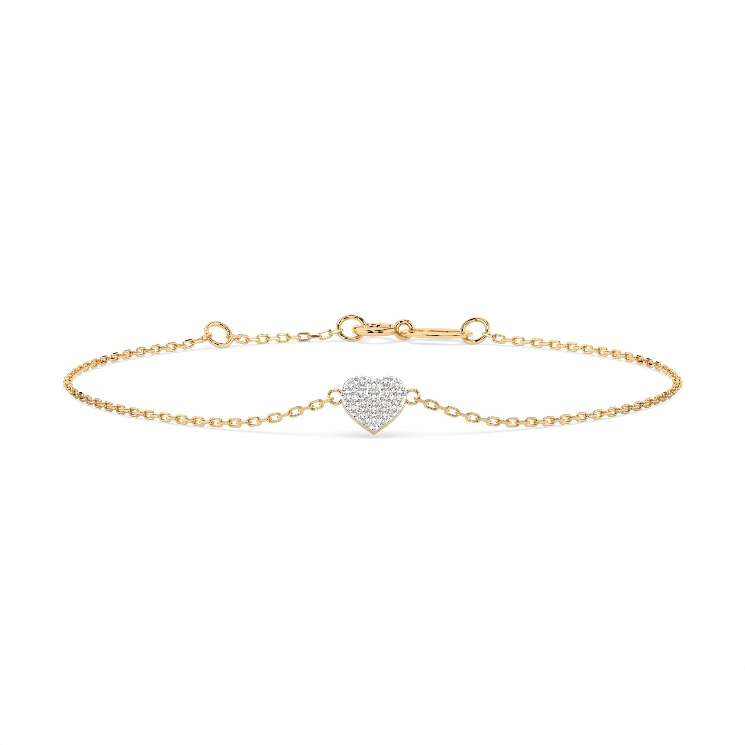 Diamond Bracelets in solid gold – Azure Chic fine jewellery