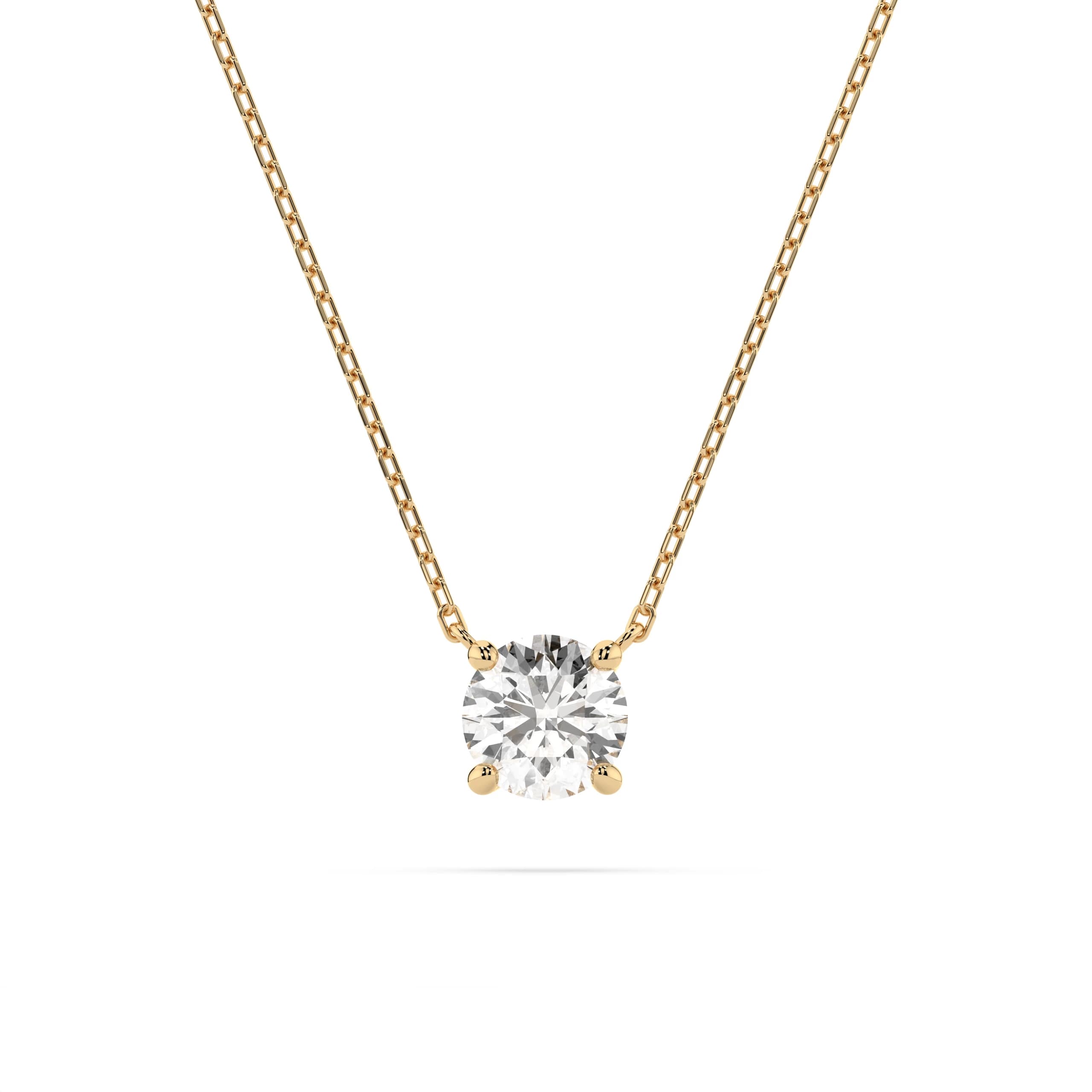 Kyra 0.50 ct Floating Diamond Solitaire Necklace – Azure Chic fine jewellery